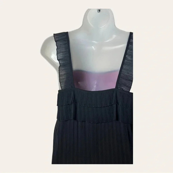 0485W. JUICY COUTURE MINI DRESS ACCORDION BLACK AND PINK IN COLOR‎ SIZE 0 - Picture 11 of 13